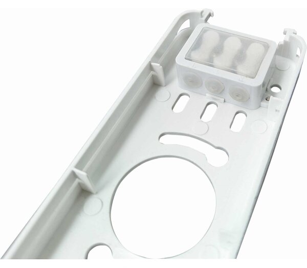 LED Kúpeľňové stropné svietidlo SLIDE LED/6/12/18/24W/230V IP44 biela