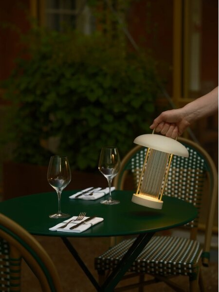 Nordlux - LED stmievateľná nabíjateľná dotyková stolná lampa MIRANO LED/3W/3,7V béžová