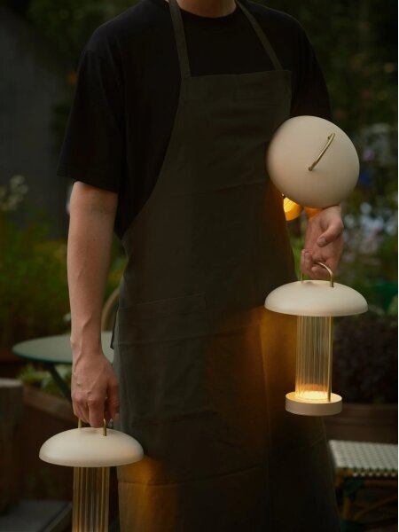 Nordlux - LED stmievateľná nabíjateľná dotyková stolná lampa MIRANO LED/3W/3,7V béžová
