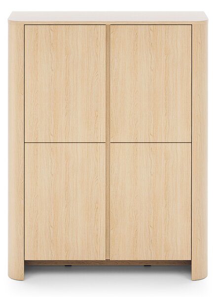 Vysoká komoda Sorrenti 103 cm - dub vicenza