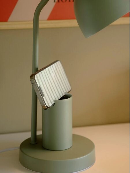 Nordlux - Stolná lampa DEVONE 1xE27/15W/230V zelená