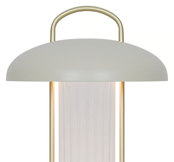Nordlux - LED stmievateľná nabíjateľná dotyková stolná lampa MIRANO LED/3W/3,7V béžová