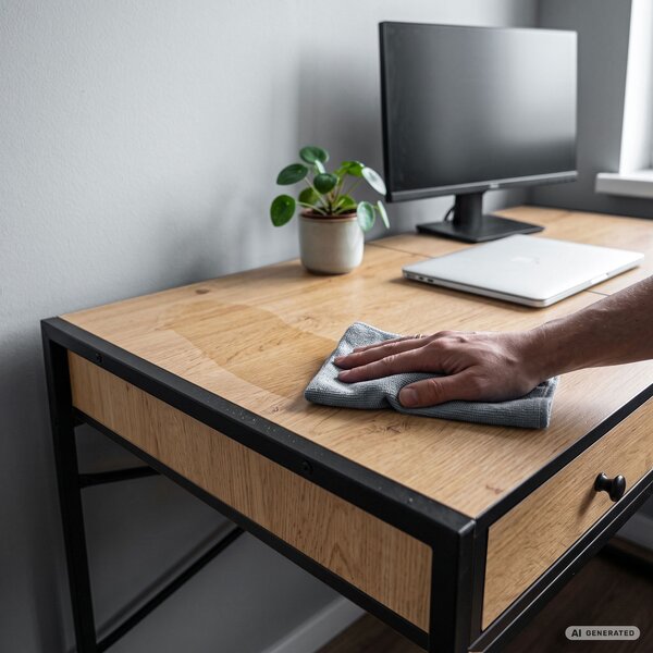 Ak furniture Písací stôl Elonis 123 cm dub Craft/čierny