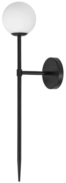 Toolight - Nástenná lampa Sphera - čierna - APP579-1W