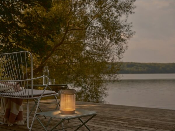 Nordlux - LED solárna lampa COUPAR LED/3,2W/3,7V béžová