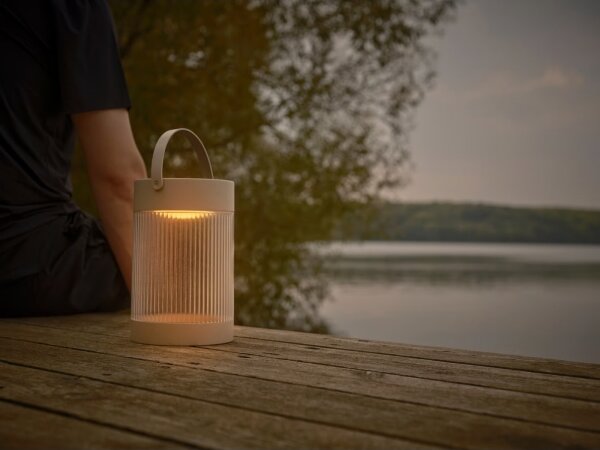 Nordlux - LED solárna lampa COUPAR LED/3,2W/3,7V béžová