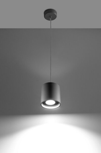 Luster na lanku ORBIS 1 1xGU10/40W/230V šedá