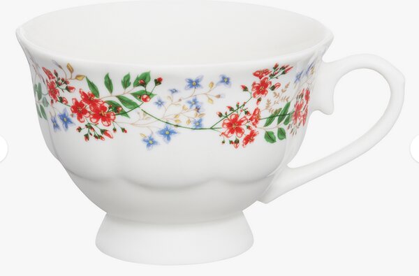 Porcelánová kávová súprava Rosalia | romantické šálky na kávu
