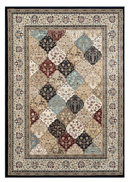 Angel Carpet, Kusový koberec Sultan 25 Blue, 60x110, viacfarebná, kancelária