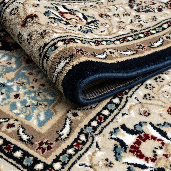 Angel Carpet, Kusový koberec Sultan 25 Blue, 60x110, viacfarebná, kancelária