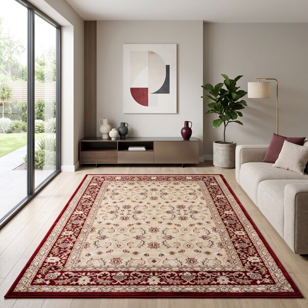 Angel Carpet, Kusový koberec Sultan 21 Red, 60x110, červená, kancelária