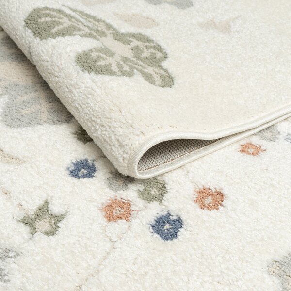 Angel Carpet, Kusový koberec Aurora 25 Cream, 60x110, biela, kancelária
