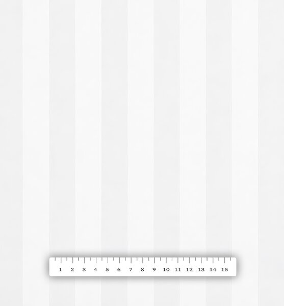 Damašek Atlas Gradl biele pásiky 22 mm DM-008 - metráž šírka 145 cm