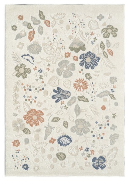 Angel Carpet, Kusový koberec Aurora 25 Cream, 60x110, biela, kancelária