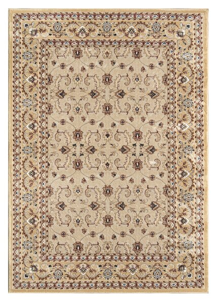 Angel Carpet, Kusový koberec Sultan 26 Beige, 60x110, béžová, kancelária
