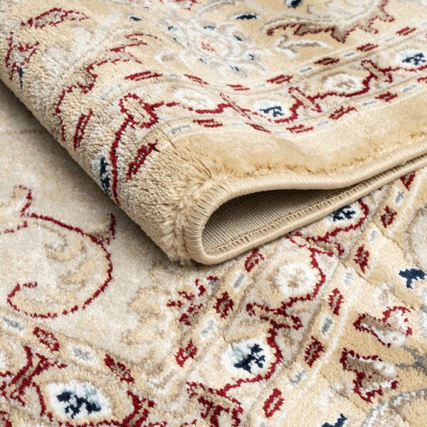 Angel Carpet, Kusový koberec Sultan 26 Beige, 60x110, béžová, kancelária