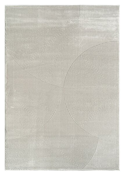 Angel Carpet, Kusový koberec Zafiro 25 Grey, 60x110, šedá, kancelária