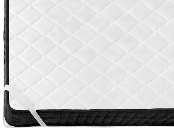 Ochranná podložka na matrac z mikrovlákna biela 120 x 200 cm vrchný topper hrúbka 4 cm
