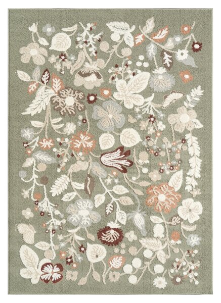 Angel Carpet, Kusový koberec Aurora 25 Green, 60x110, zelená, kancelária
