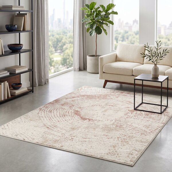 Angel Carpet, Kusový koberec Aurora 55 Gold, 60x110, žltá, kancelária