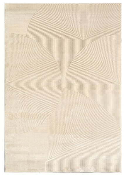 Angel Carpet, Kusový koberec Zafiro 25 Beige, 60x110, béžová, kancelária