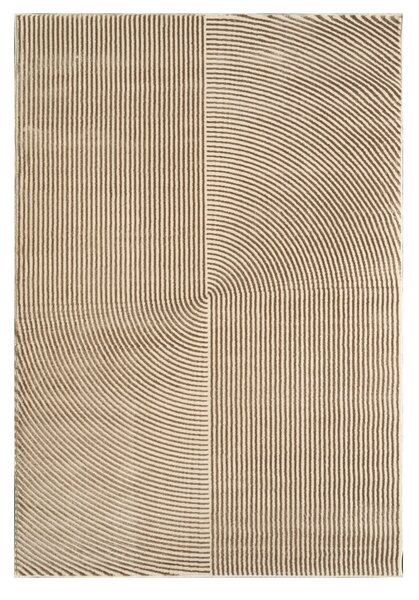 Angel Carpet, Kusový koberec Zafiro 19 Gold, 60x110, žltá, kancelária