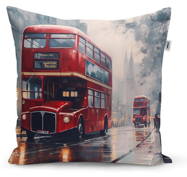 Sablio Vankúš Londýn Double-decker 2 - 40x40 cm