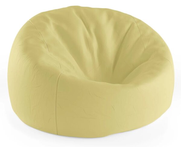 Sablio Sedací vak Cocoon Svetložltá - 75 x 45 x 35 cm