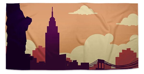 Sablio Uterák New York Socha slobody Art - 30x50 cm
