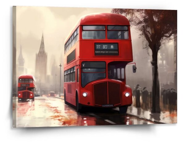 Sablio Obraz Londýn Double-decker 1 - 150x110 cm
