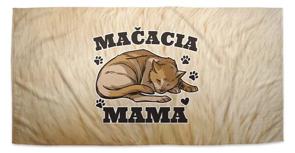 Sablio Uterák Mačacia mama - 30x50 cm