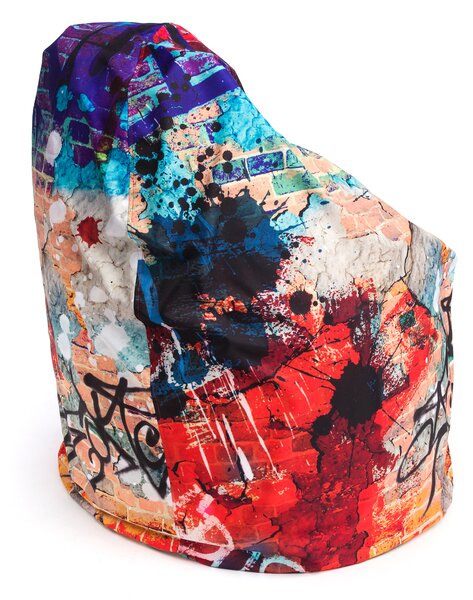 INTERMEDIC SK Sedací vak Mega Sako Modern Polyester - DG57 - Graffiti