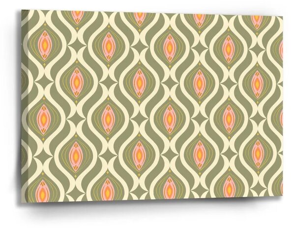 Sablio Obraz Retro ornament - 90x60 cm