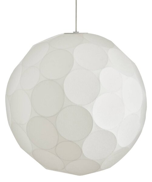 Tom Dixon závesné svietidlo Soft, Ø 60 cm, biela, plast, E27, Biela / opálová, Obývacia izba / jedáleň, Plast, Dizajn, Závesné svietidlo