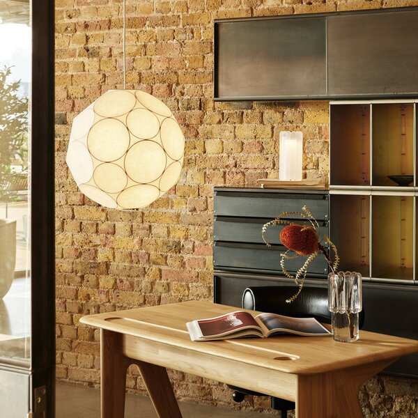Tom Dixon závesné svietidlo Soft, Ø 45 cm, biela, plast, E27, Biela / opálová, Obývacia izba / jedáleň, Plast, Dizajn, Závesné svietidlo