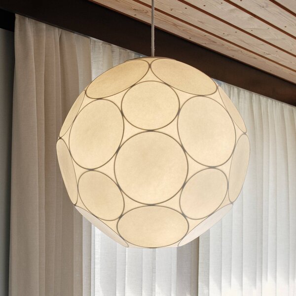 Tom Dixon závesné svietidlo Soft, Ø 45 cm, biela, plast, E27, Biela / opálová, Obývacia izba / jedáleň, Plast, Dizajn, Závesné svietidlo
