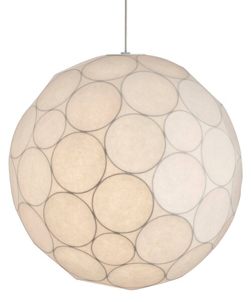 Tom Dixon závesné svietidlo Soft, Ø 60 cm, biela, plast, E27, Biela / opálová, Obývacia izba / jedáleň, Plast, Dizajn, Závesné svietidlo