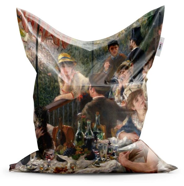 Sablio Sedací vak Raňajky veslárov - Auguste Renoir - 150x100 cm