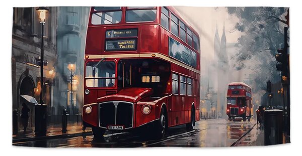 Sablio Uterák Londýn Double-decker 2 - 30x50 cm