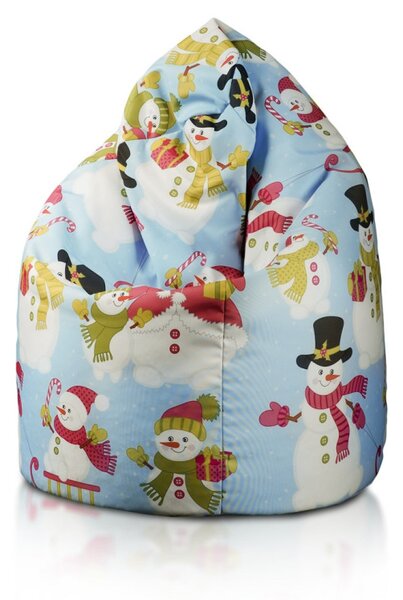 INTERMEDIC SK Sedací vak Sako Modern Polyester Snehuliak - DG29