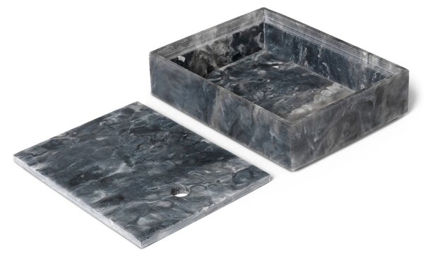 Úložný box Mist Charcoal 15 × 20 cm