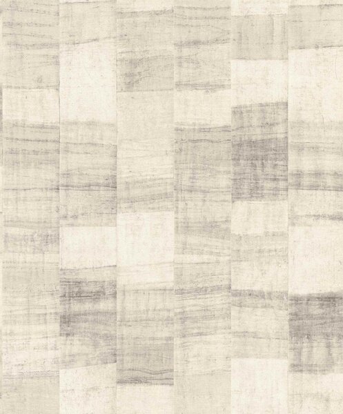 RASCH | Vliesová tapeta na stenu Back to Nature 570946 | 0,53 x 10,05 m | šedá, krémová