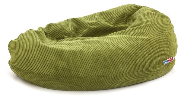Mega Sako – veľký sedací vak z manšestru, 135 cm výška, 340 l výplň, prispôsobivý tvar, na relax aj prácu, dostupný vo farbách Farba: SZ91 - žltý
