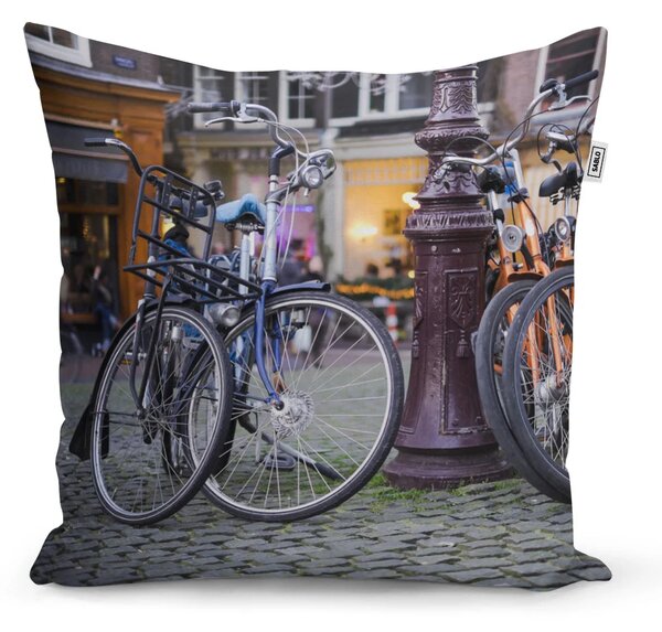 Sablio Vankúš Mestský bicykel - 40x40 cm