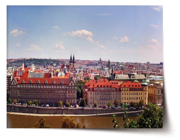Sablio Plagát Praha - 60x40 cm