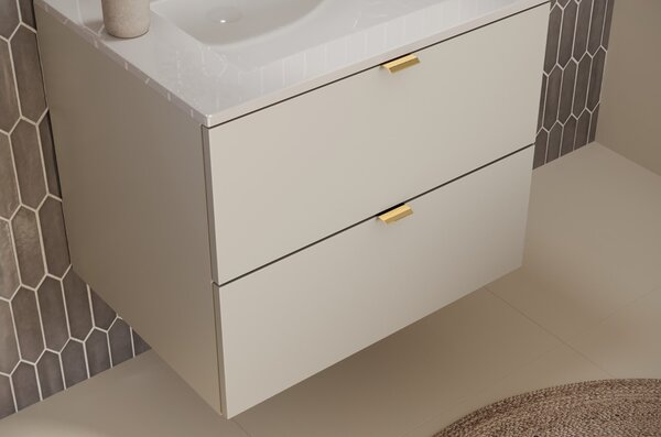 Skrinka pod umývadlo DALIA Cashmere 82-60-46-2S | 60 cm