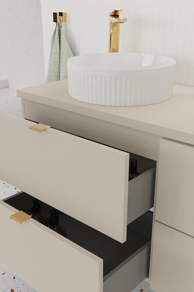 Skrinka pod umývadlo DALIA Cashmere 82-60-46-2S | 60 cm