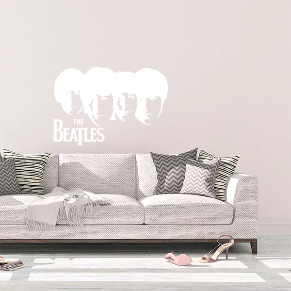 Sablio Samolepka na stenu: Beatles 2 - 60x41 cm