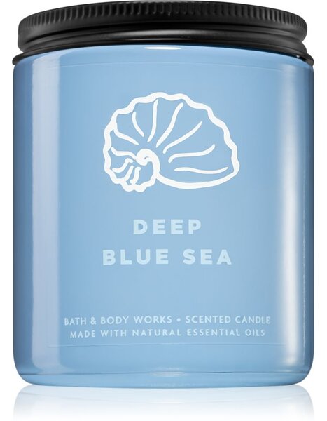 Bath & Body Works Deep Blue Sea vonná sviečka 198 g