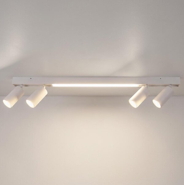 Brilagi - LED Bodové svietidlo SELE 4xGU10/30W/230V + LED/25W biela